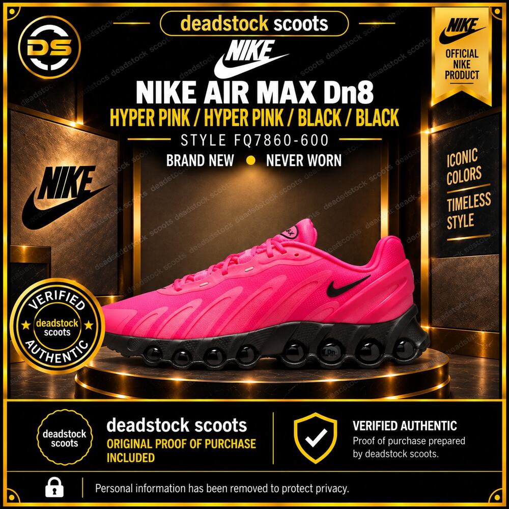 Nike Air Max Dn8 Hyper Pink Debut Release Size 12.5 FQ7860-600